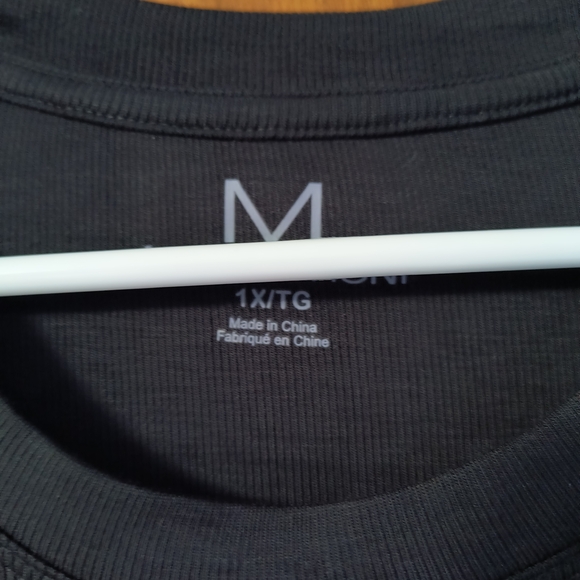 Magaschoni Black Long Sleeve Women's Top - Picture 3 of 3